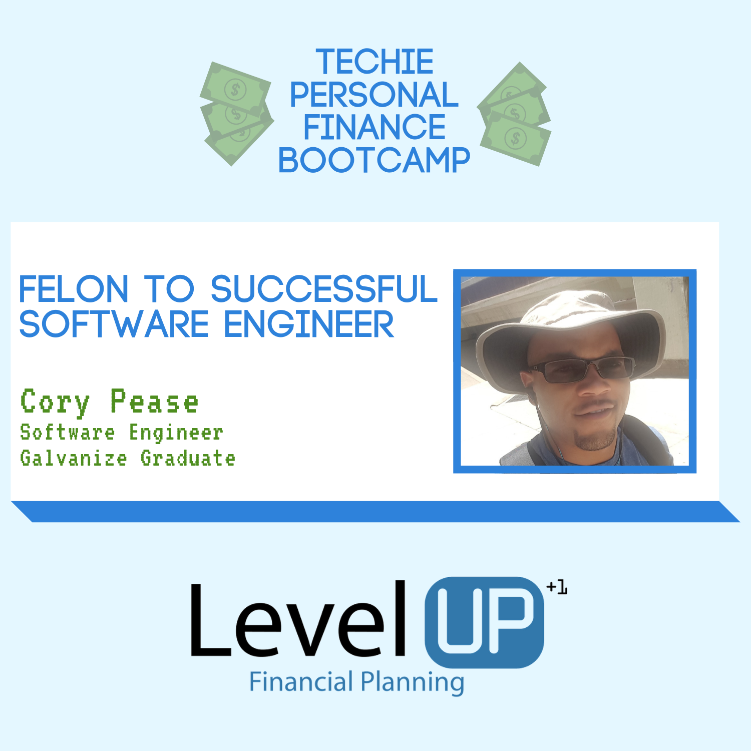 Cory Pease Cover Photo Successful Software Engineer