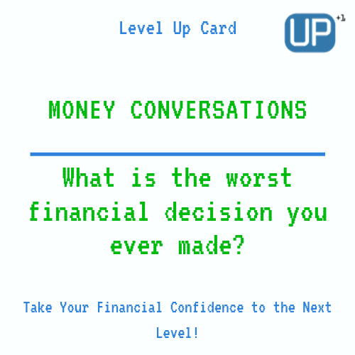 Married Couples Finances : What is the worst financial decision you ever made?
