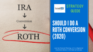 roth conversion strategy 2020