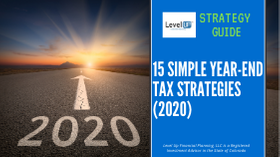year end tax strategies
