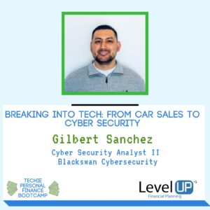 career change to cyber security gilbert sanchez