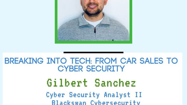 career change to cyber security gilbert sanchez